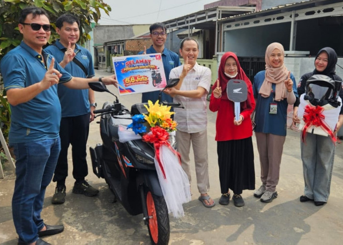 Kejutan HUT ke-56 Astra Motor, Muhammad Herry Ismail Konsumen Sumsel Bawa Pulang Vario 125 Street