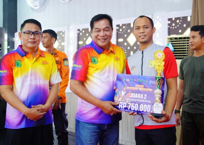Haornas Muba 2026 Semarak, Bupati Toha Serahkan Hadiah Juara Olahraga Tradisional