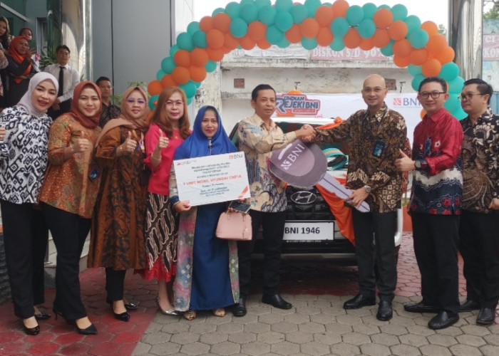 Afif Zamroni Pemenang Hyundai Creta dari Rejeki BNI GaPakeNanti 2022-2023 di Palembang