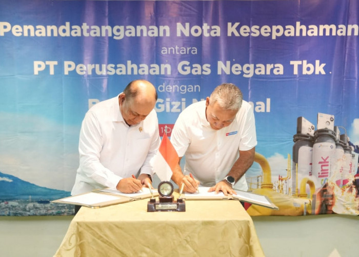 Dukung Program Makan Bergizi Gratis, PGN dan BGN Kerjasama Penyediaan Pasokan Gas Bumi