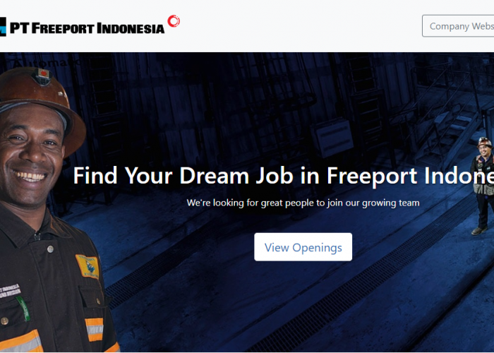 Cek Sekarang, Loker Terbaru PT Freeport Indonesia, Ini Posisi yang Dibuka Simak Persyaratan di Sini