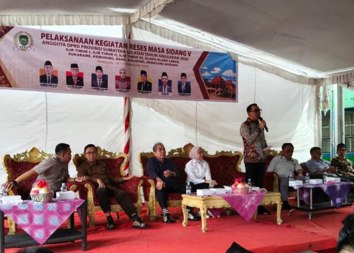 Anggota DPRD Sumsel Dapil II Gelar Reses, Tampung Aspirasi Sekolah dan Masyarakat