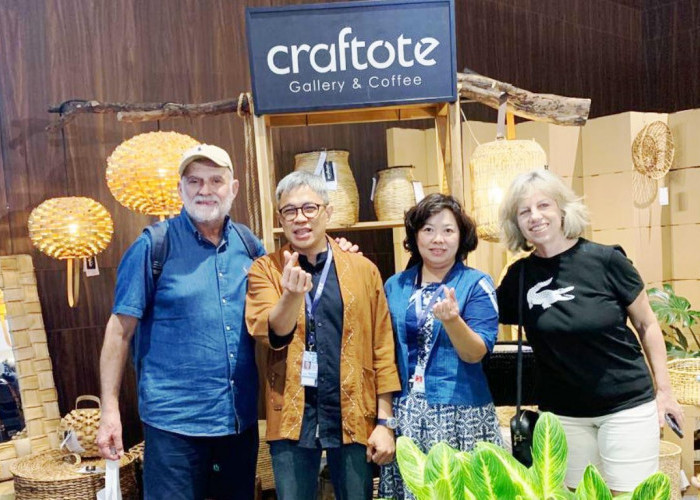 Program Pemberdayaan BRI, Couplepreneur Ini Sukses Bawa Kerajinan “Craftote” Tembus Pasar Ekspor Asia dan USA