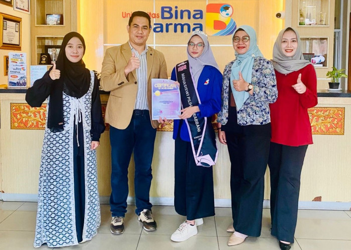 Dinda Humairoh dari Prodi Sistem Informasi UBD Raih Gelar Mahasiswi Pilihan Rabbani 2025 Tingkat Kota 