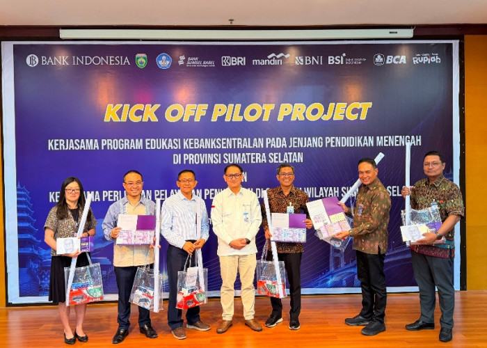 BI Sumsel Luncurkan Inovasi Integrasi Edukasi Kebanksentralan dan Perluasan Layanan Penukaran Uang Rupiah