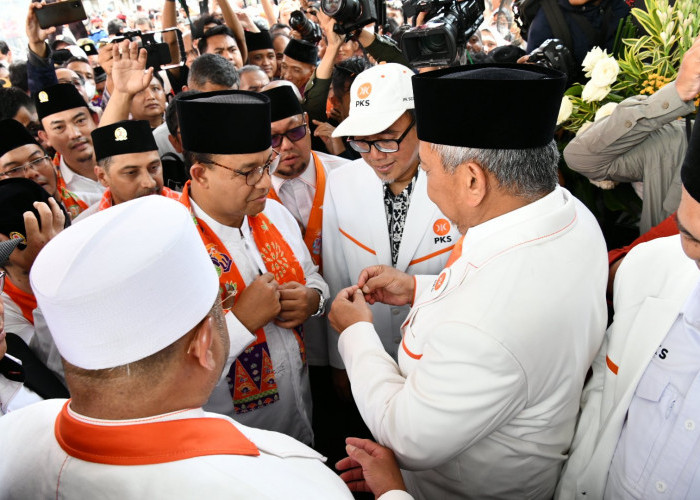 Prosesi PKS Deklarasi  Anies Bawaswedan Capres  Meriah Setelah Keputusan Resmi Majelis Syuro Secara Kepartaian