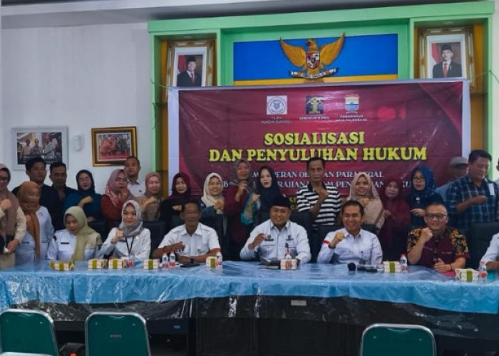 Kanwil Kemenkum Sumsel Edukasi Peran Organisasi Bantuan Hukum dan Paralegal di Seberang Ulu I Palembang 