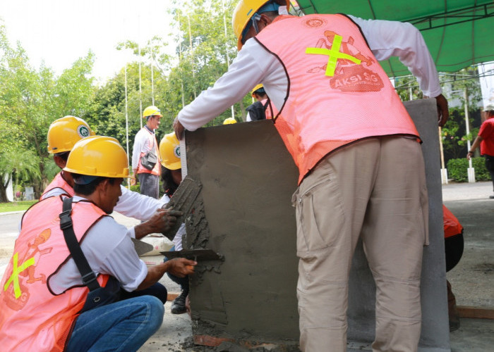 SIG Bersama Semen Baturaja, Gelar Pelatihan Ahli Konstruksi
