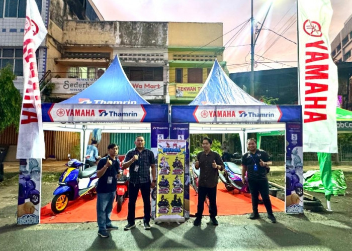 Yamaha Thamrin Ramaikan CFN Atmo Palembang, Tawarkan Promo RUDAL Motor Baru dengan Angsuran Ringan