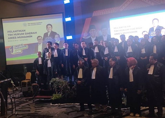 Ribuan Advokat di Sumsel Deklarasikan Menjadi Tim Hukum Daerah AMIN