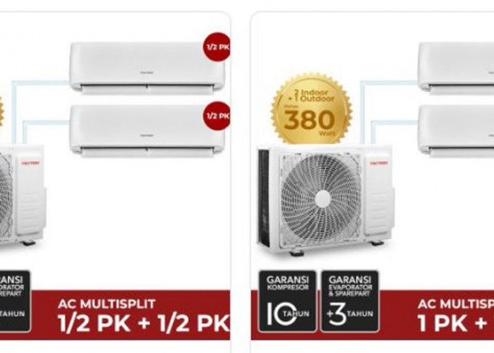 5 Perbedaan AC 1/2 PK Vs AC 1 PK yang Tidak Banyak Orang Tahu