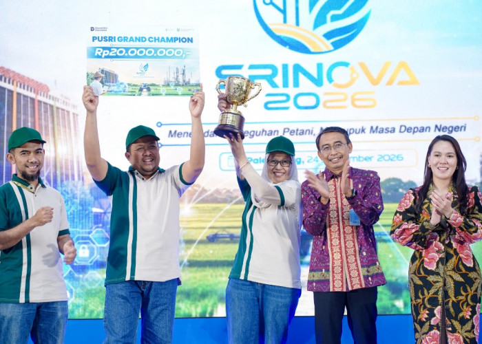 BOS A TO Z Raih Pusri Grand Champion SRINOVA 2026, Hadirkan Inovasi Berfokus ke Efisiensi 