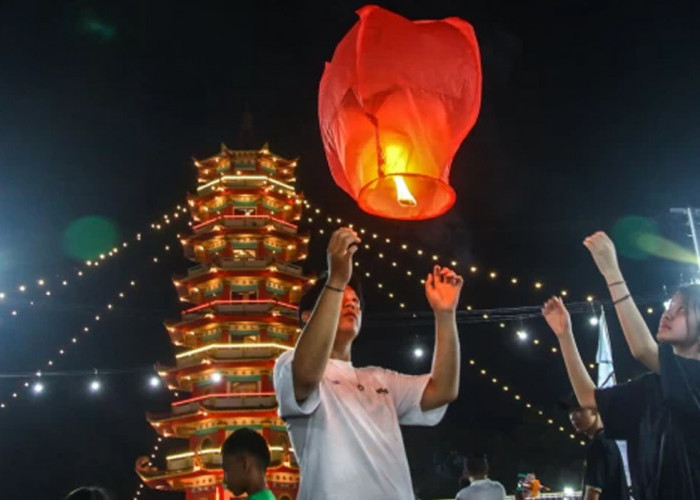 Puncak Perayaan Cap Go Meh Digelar 1 Maret 2026, Jembatan Tongkang ke Pulau Kemaro Dipasang 26 Februari 2026