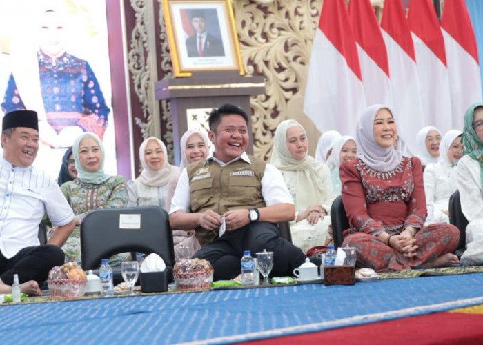 Halal Bihalal TP PKK Sumsel, Gubernur Herman Deru: Pererat Silaturahmi Sekaligus Meningkatkan Keimanan