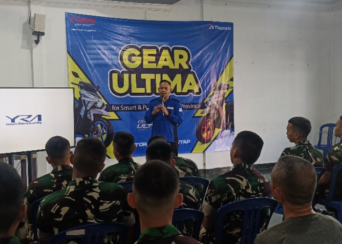 Gear Ultima Dorong Smart dan Public Mobility, Yamaha Edukasi Safety Riding di Komplek Kodam II Sriwijaya