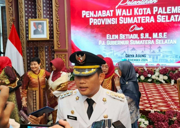 Resmi, Cheka Virgowansyah Jadi Pj Walikota Palembang, Sipa Lajutkan Program Kerja Pejabat Terdahulu