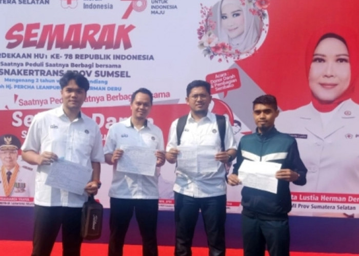 Semen Baturaja Partisipasi Bakti Sosial Donor Darah PMI Provinsi Sumsel