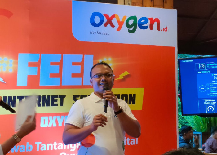 Oxygen.id Ajak Warga Palembang Rasakan Sensasi Kecepatan Internet 1Gbps