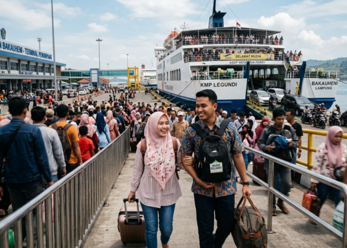 Hendak Mudik ke Belitang, Pria Ini Malah Bablas Sampai Bakauheni gegara Ketiduran