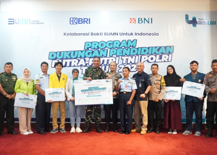 Peringati Hari Pahlawan, BRI Salurkan Bantuan Beasiswa Bagi Anak TNI dan Polri