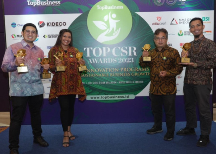 Kilang Pertamina Plaju Raih Bintang Lima di TOP CSR Awards 2023, Ini Program TJSL-nya?