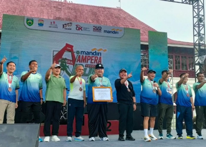 3.500 Pelari Mandiri Ampera Tourism Run 2026 Lintasi Ikon Palembang, Kuatkan Kota Sport Tourism
