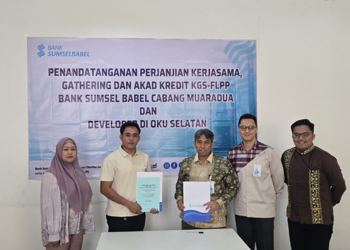 Bank Sumsel Babel Cabang Muaradua Perluas Akses Pembiayaan KPR FLPP dan KSG di OKU Selatan