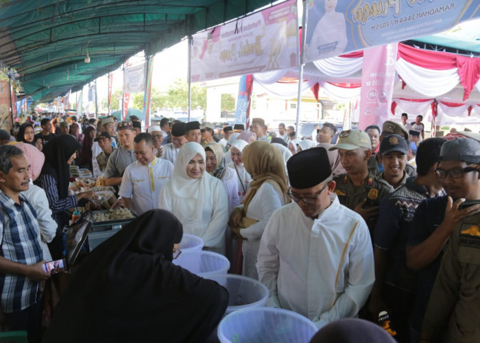 Pj Bupati OKU Buka Pasar Bedug Ramadhan 1444 H, Ciptakan Multiplier Effect