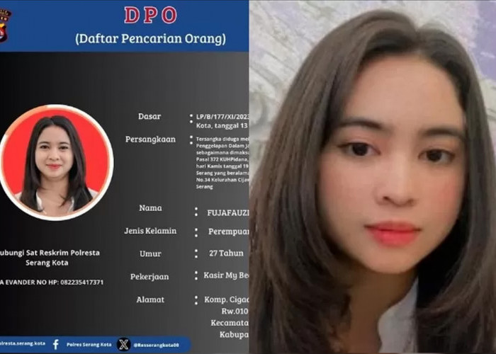 Fuja Jadi DPO, Karyawan My Beauty Store yang Gelapkan Uang Toko Sebesar Rp1,3 Miliar