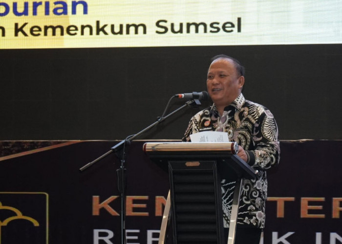 Dengarkan Aspirasi Masyarakat, Kakanwil Kemenkum Sumsel Ikuti Forum 'PASTI ada SOLUSI' Bersama Menteri Hukum