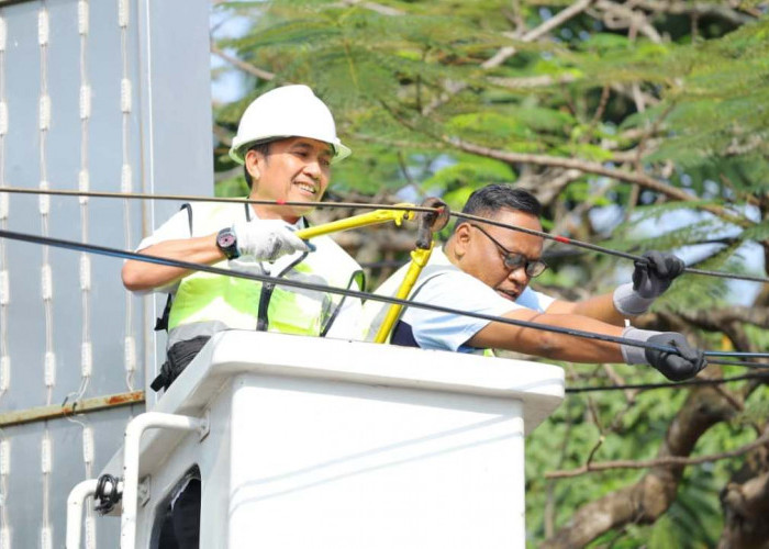 Pemkot Palembang Mulai Tata Kabel Semrawut, Program Ducting Utility Dimulai di POM IX