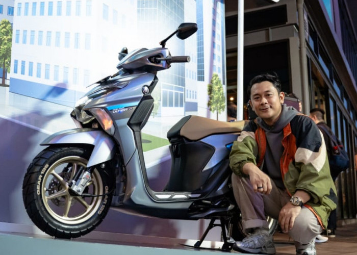 Yamaha Luncurkan Skutik 125 cc GEAR ULTIMA Berteknologi Blue Core Hybrid Motor Kuat, Hebat, No Debat