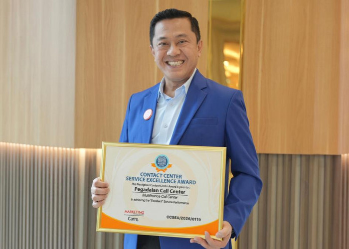 Pegadaian Raih Top CX Brand Award 2026, Komitmen Beri Layanan Terbaik