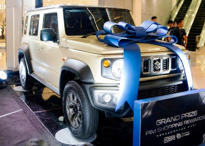 Belanja di Palembang Indah Mall, Bawa Pulang Suzuki Jimny 5 Door 