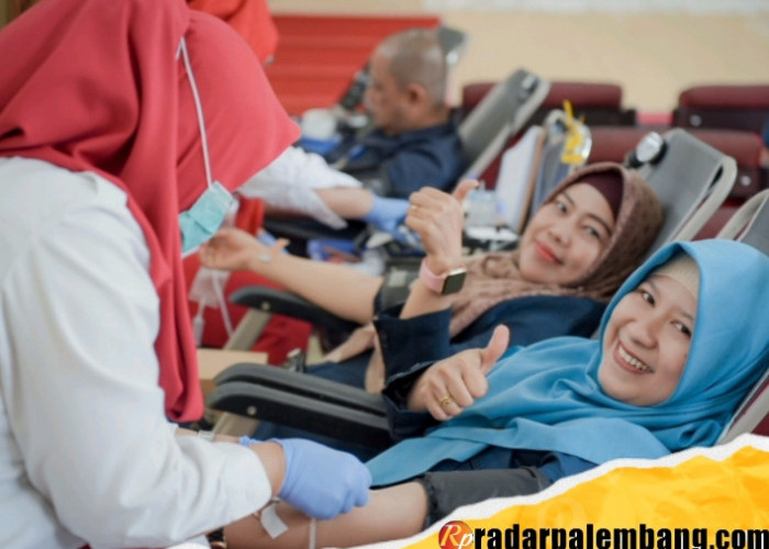 Pusri Gelar Bakti Sosial Donor Darah, Peringati Rangka Hari Donor Darah Sedunia Setiap 14 Juni