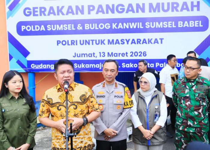 Gubernur Herman Deru: Gerakan Pangan Murah Jadi Langkah Antisipasi Panic Buying Jelang Idul Fitri