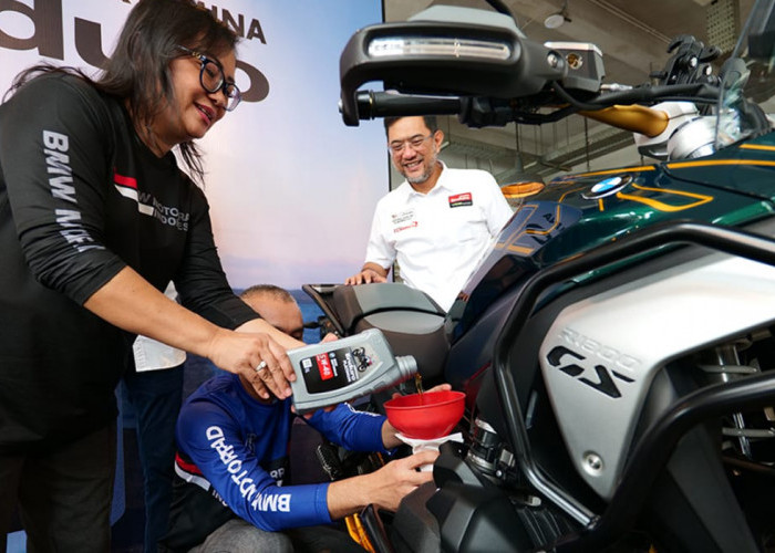 Kolaborasi Pertamina dan BMW Hadirkan Pelumas Eksklusif untuk Moge 'Pertamina Enduro Platinum 5W-40'