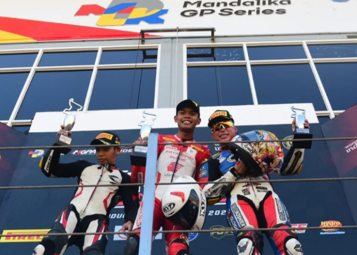 Pebalap Astra Honda Motor Kuasai Podium Kejurnas Mandalika Racing Series