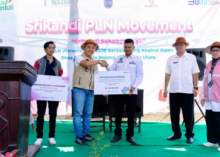 PLN Realisasikan Program Desa Berdaya di Desa Batu Raja Rejang Bengkulu Utara