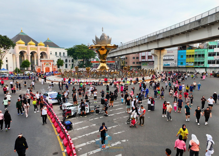 Uji Coba Sukses, Car Free Day di Kota Palembang Bakal Digelar Rutin di Setiap Akhir Pekan