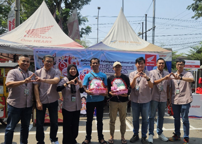Peringati Rayakan Harpelnas, Astra Motor Sumsel Berikan Apresiasi bagi Konsumen Setia Honda, Ini Kegiatannya