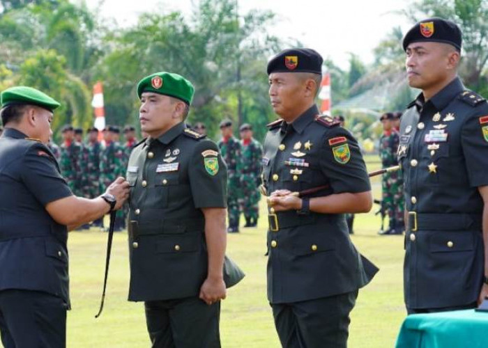 Pangdam II/Sriwijaya Pimpin Sertijab Danyon Kavaleri 5/DPC dan Penyerahan Jabatan Kakesdam II/SWJ