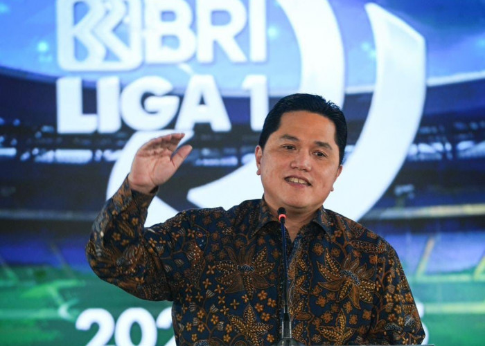 Erick Thohir Targetkan BRI Liga 1 Musim 2024/2025 Bisa Bersaing di Level Asia