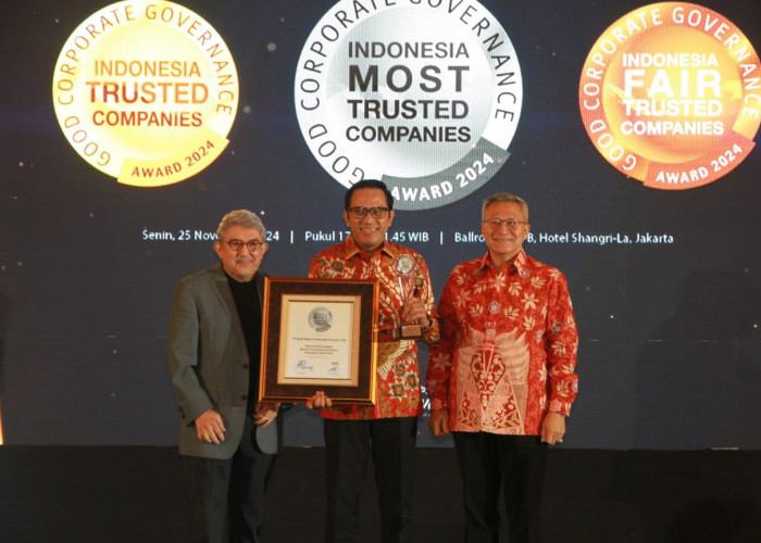 Unggul Dalam Tata Kelola, BRI Dinobatkan The Most Trusted Company 2024