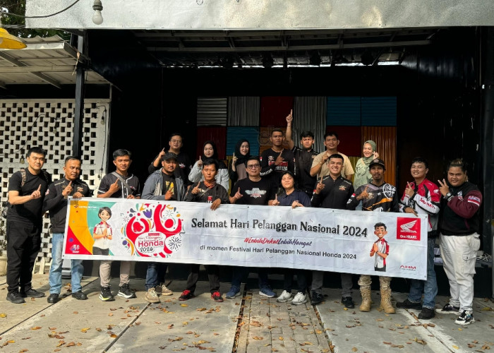 Astra Motor Sumsel Ajak HPCI Chapter Palembang Keliling Palembang Rayakan Harpelnas 2024