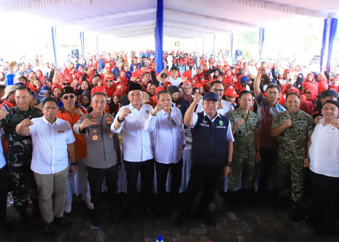  Gubernur Herman Deru Tegaskan Komitmen Perjuangkan Kesejahteraan Buruh Sumsel di Peringatan May Day