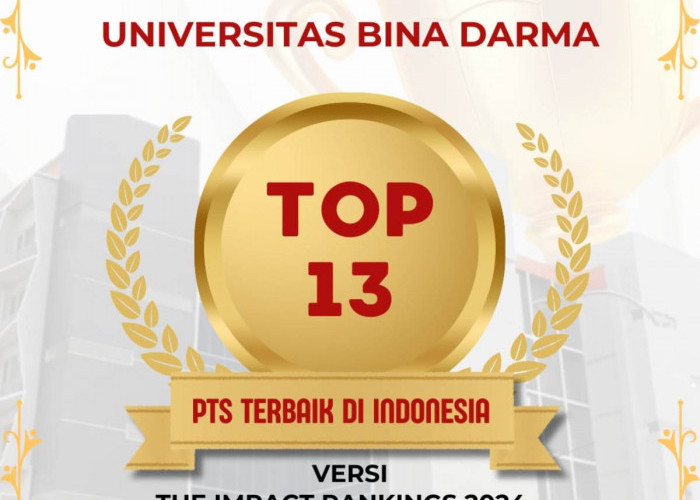 UBD Dinobatkan sebagai Perguruan Tinggi Terbaik ke -13 di Indonesia 