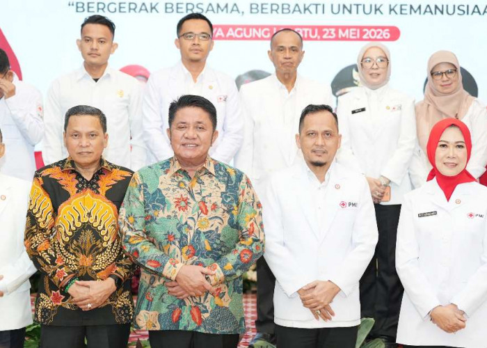 Gubernur Herman Deru Tekankan Legalitas dan Akuntabilitas Pengurus PMI Empat Daerah