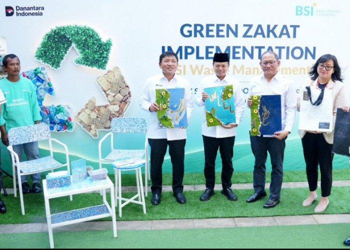 Lewat Implementasi Green Zakat, BSI Ajak Masyarakat Ubah Sampah Jadi Emas