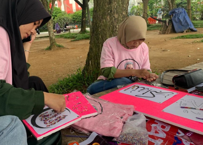 Srikandi Ganjar Adakan Pelatihan Kaligrafi di Kota Palembang